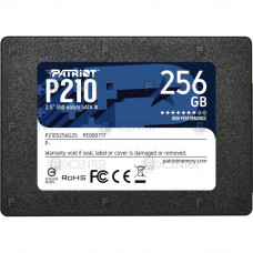 Накопитель SSD 256GB Patriot P210 2.5" SATAIII TLC (P210S256G25), 256, TLC, 2.5", SATAIII