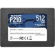Накопитель SSD 512GB Patriot P210 2.5" SATAIII TLC (P210S512G25), 512, TLC, 2.5", SATAIII