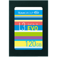 Накопитель SSD 120GB Team L3 EVO 2,5" SATAIII TLC (T253LE120GTC101), 120, TLC, 2.5", SATAIII