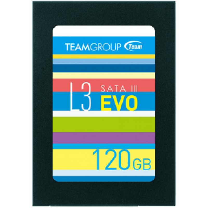 Накопитель SSD 120GB Team L3 EVO 2,5" SATAIII TLC (T253LE120GTC101), 120, TLC, 2.5", SATAIII
