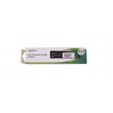 Твердотельный накопитель SSD APACER AS2280P4Х 512GB M.2 NVMe, 512, TLC, M.2, PCI Express 3.0 x4