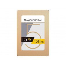 Накопитель SSD 120GB Team L5 Lite 3D Gold 2.5" SATAIII 3D V-NAND TLC (T253TD120G3C101), 120, TLC, 2.5", SATAIII