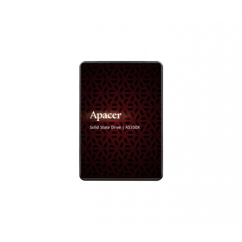 Накопитель SSD 256GB Apacer AS350X 2.5" SATAIII TLC (AP256GAS350XR), 256, TLC, 2.5", SATAIII