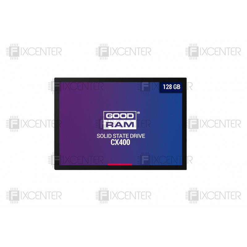 Накопитель SSD 128GB GOODRAM CX400 2.5" SATAIII 3D TLC (SSDPR-CX400-128), 128, TLC, 2.5", SATAIII