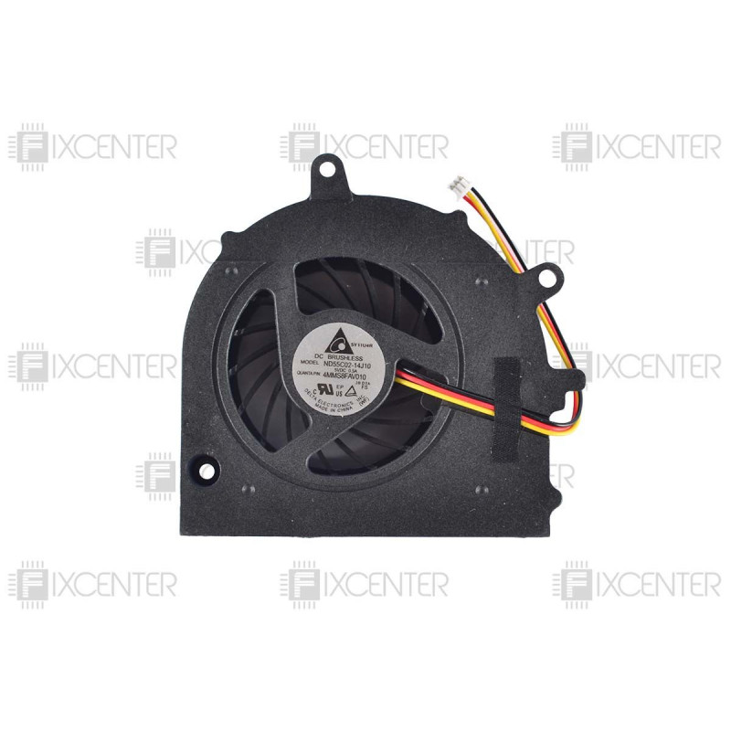 Вентилятор (кулер) ND55C02-14J10, 4MMS8FAV010 для ноутбука Toshiba A500, A500D, A505, A505D Вариант 2 Оригинал!