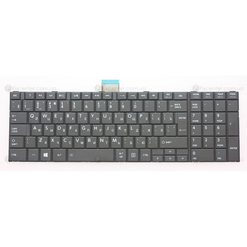 Клавиатура для ноутбука Toshiba Satellite C850, C870, L850, L870