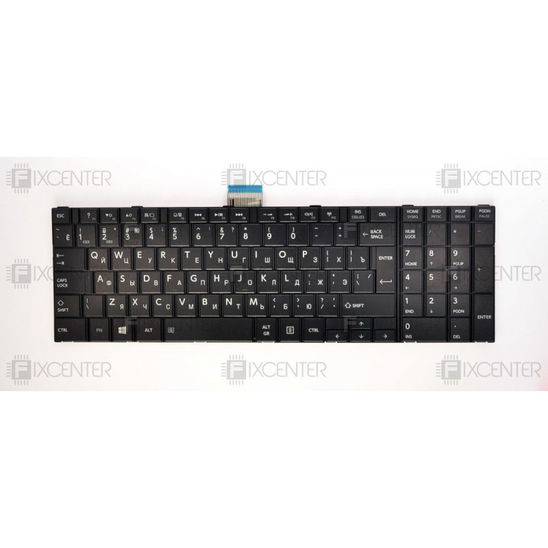 Клавиатура для ноутбука Toshiba Satellite C50-D, C55-D