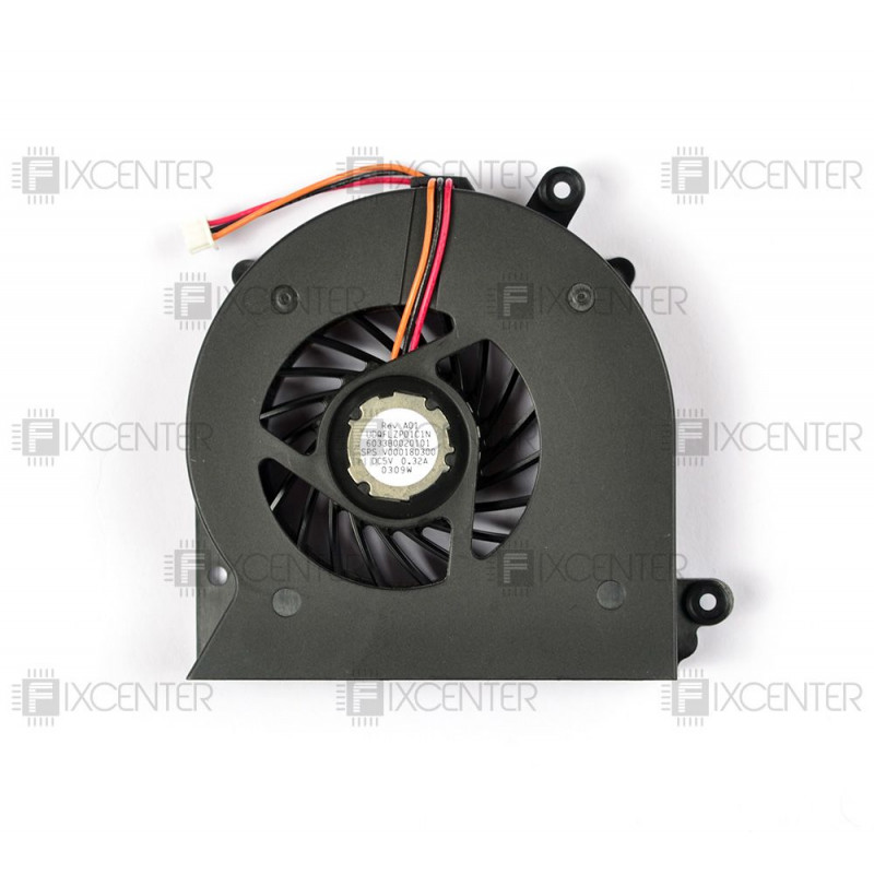 Вентилятор (кулер) UDQFLZP01C1N для ноутбука Toshiba A500, A500D, A505, A505D Вариант 1