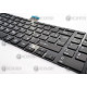 Клавиатура для ноутбука Toshiba Satellite C50-A, C55-A с фреймом